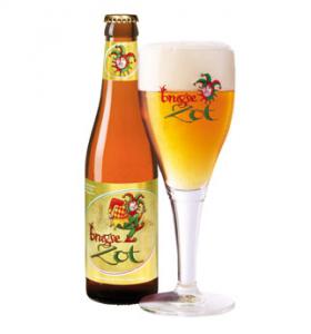 Brugse Zot blond is available in the Beer Store